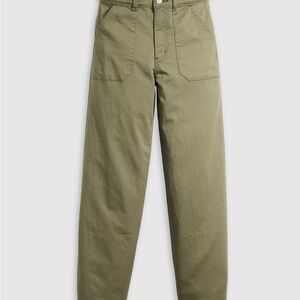 Levi’s Olive Green Straight-Leg Pants